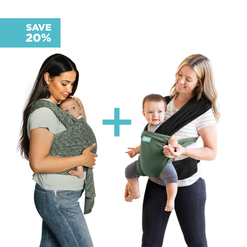 MOBY Carrier + Wrap Bundle - Olive. Save 20%