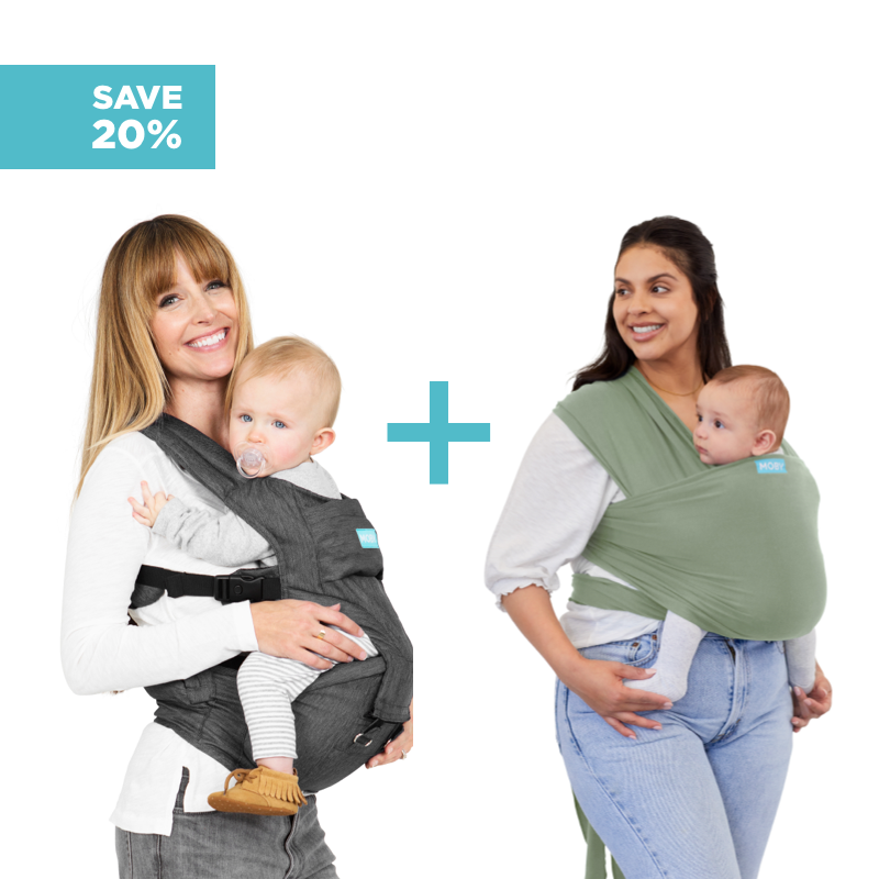 MOBY Carrier + Wrap Bundle - Pear. Save 20%