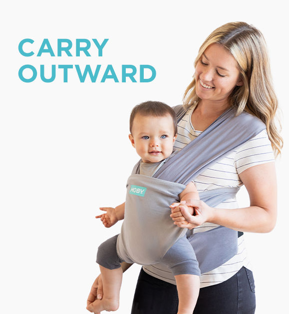 Easy Wrap outward carry position