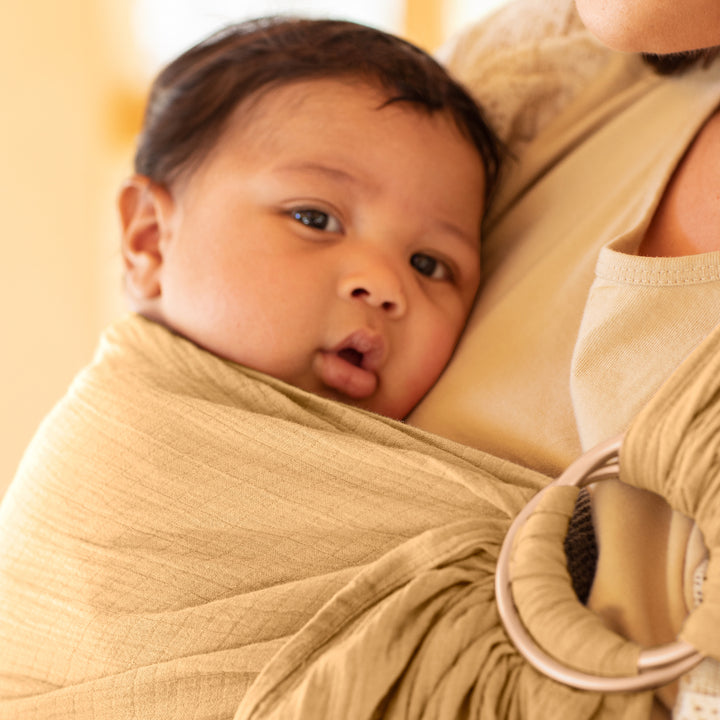 MOBY Ring Sling - Saffron-Baby Slings-Moby Wrap