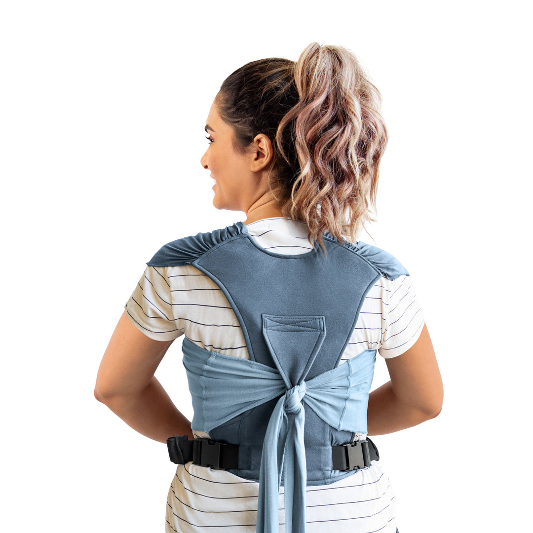 Easy-Wrap Carrier - Sea Spray Blue-Baby Carriers-Moby Wrap