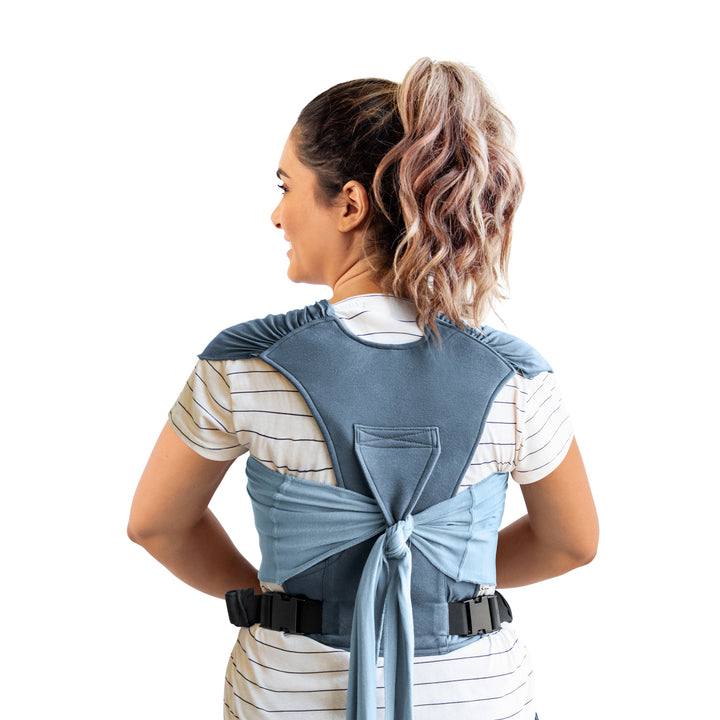 Easy-Wrap Carrier - Sea Spray Blue-Baby Carriers-Moby Wrap