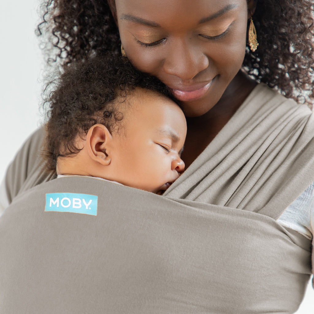 MOBY Wrap Classic - Stone Grey-Baby Wraps-Moby Wrap