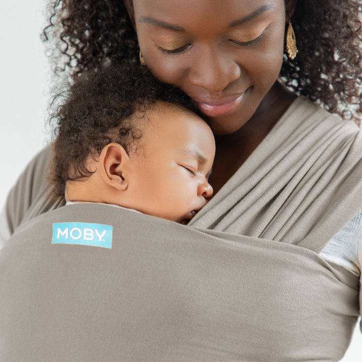 MOBY Wrap Classic - Stone Grey-Baby Wraps-Moby Wrap
