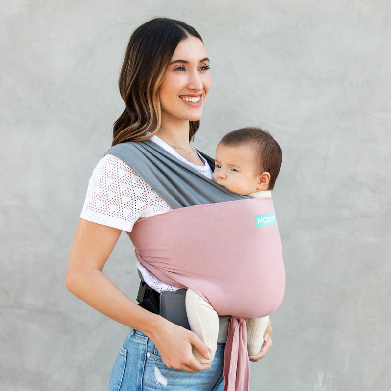 Easy-Wrap Carrier - Dusty Rose-Baby Carriers-Moby Wrap