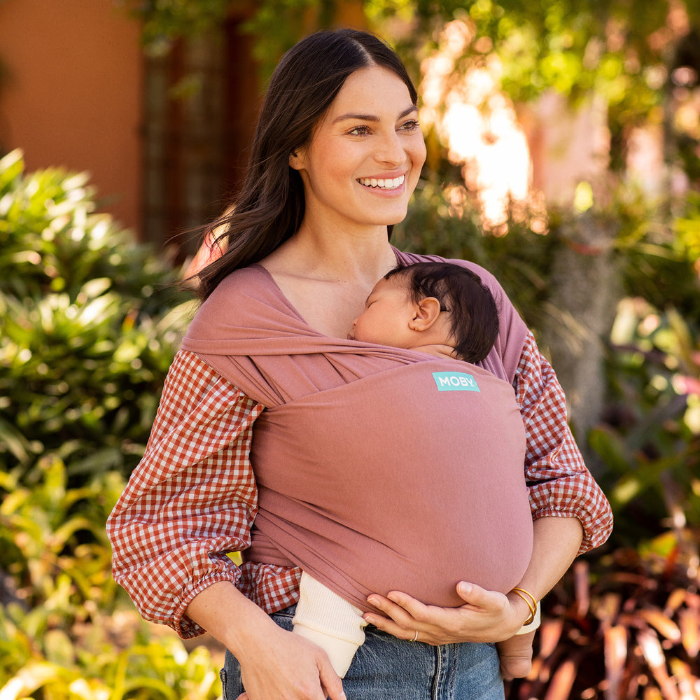 MOBY Wrap Evolution - Terracotta-Baby Wraps-Moby Wrap
