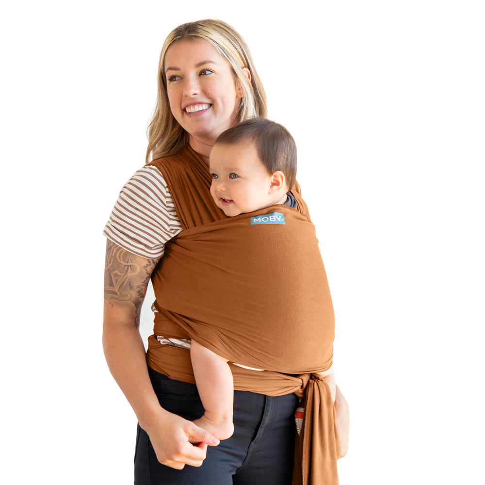 MOBY Wrap Evolution - Caramel-Baby Wraps-Moby Wrap