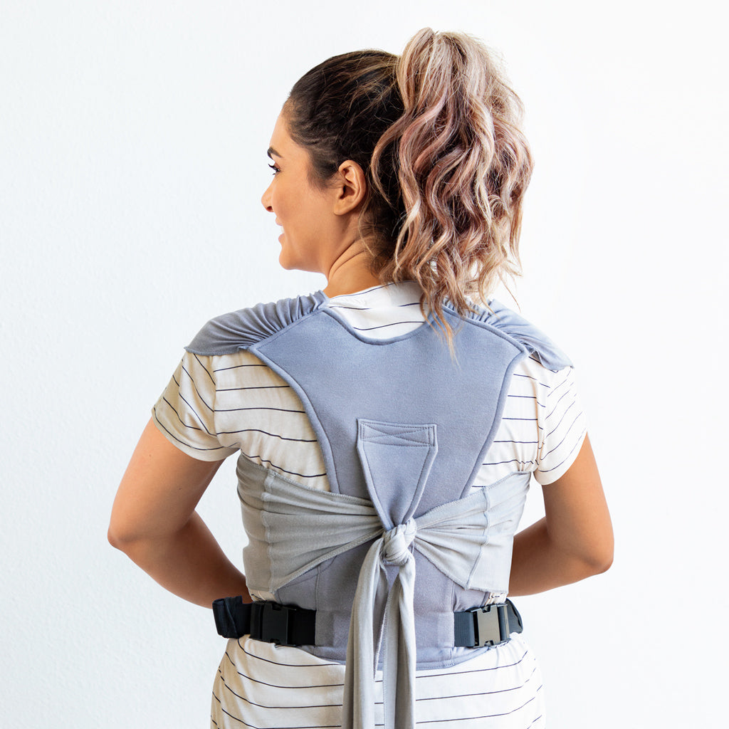 Easy Wrap Carrier - Smoked Pearl-Baby Carriers-Moby Wrap