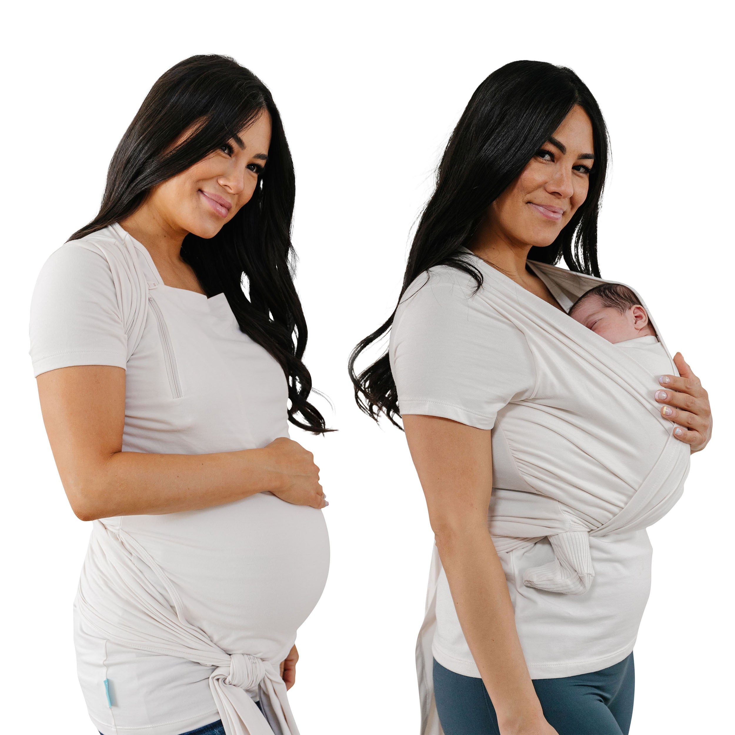 Plus Size BUMP IT UP MATERNITY - Katoenen Legging In Zwart | Yours Clothing