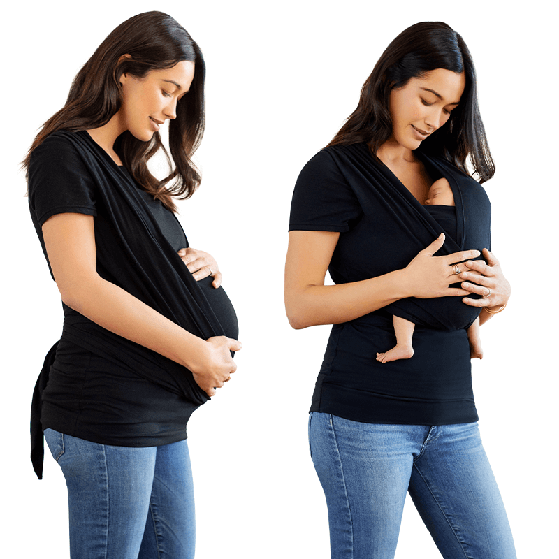 Bump & Beyond T-Shirt Wrap-Maternity Shirt-Moby Wrap