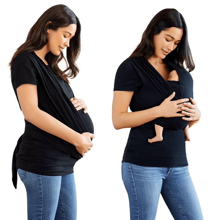 Bump & Beyond T-Shirt Wrap-Maternity Shirt-Moby Wrap