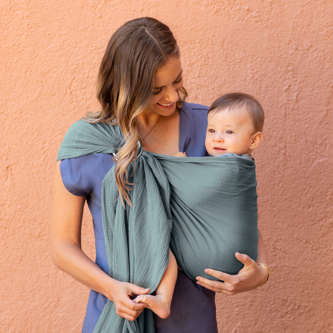 MOBY Ring Sling - Fern-Baby Slings-Moby Wrap