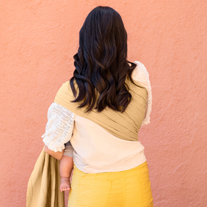 MOBY Ring Sling - Saffron-Baby Slings-Moby Wrap