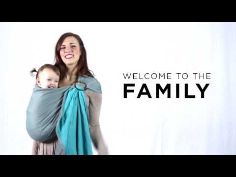 Ring Sling Double Gauze - Pewter
