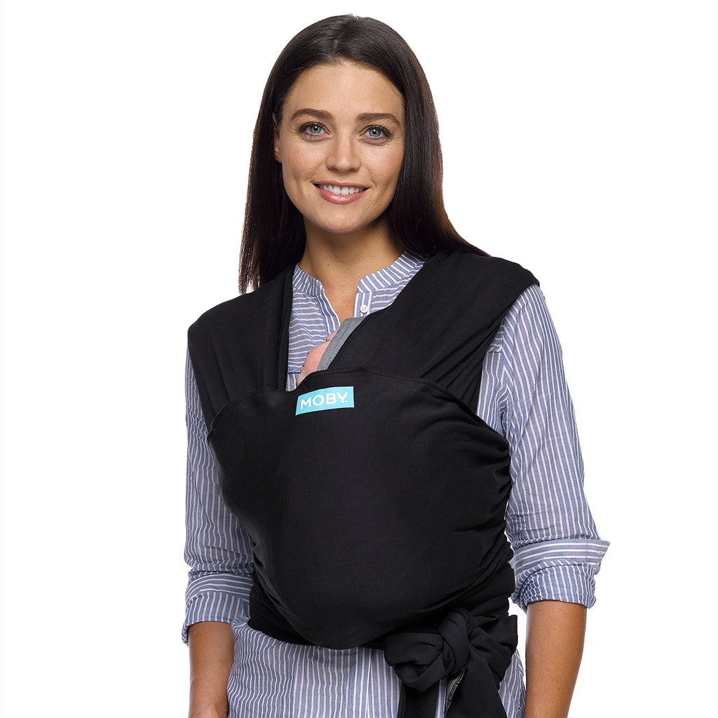 MOBY Wrap Evolution - Black-Baby Wraps-Moby Wrap