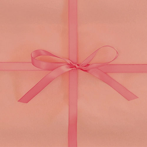 pink gift box with ribbon