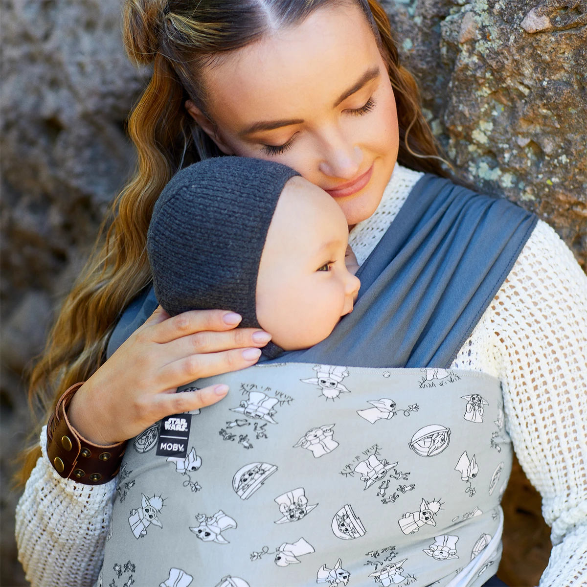 MOBY Easy Wrap Carrier Grogu s Galaxy Moby Wrap