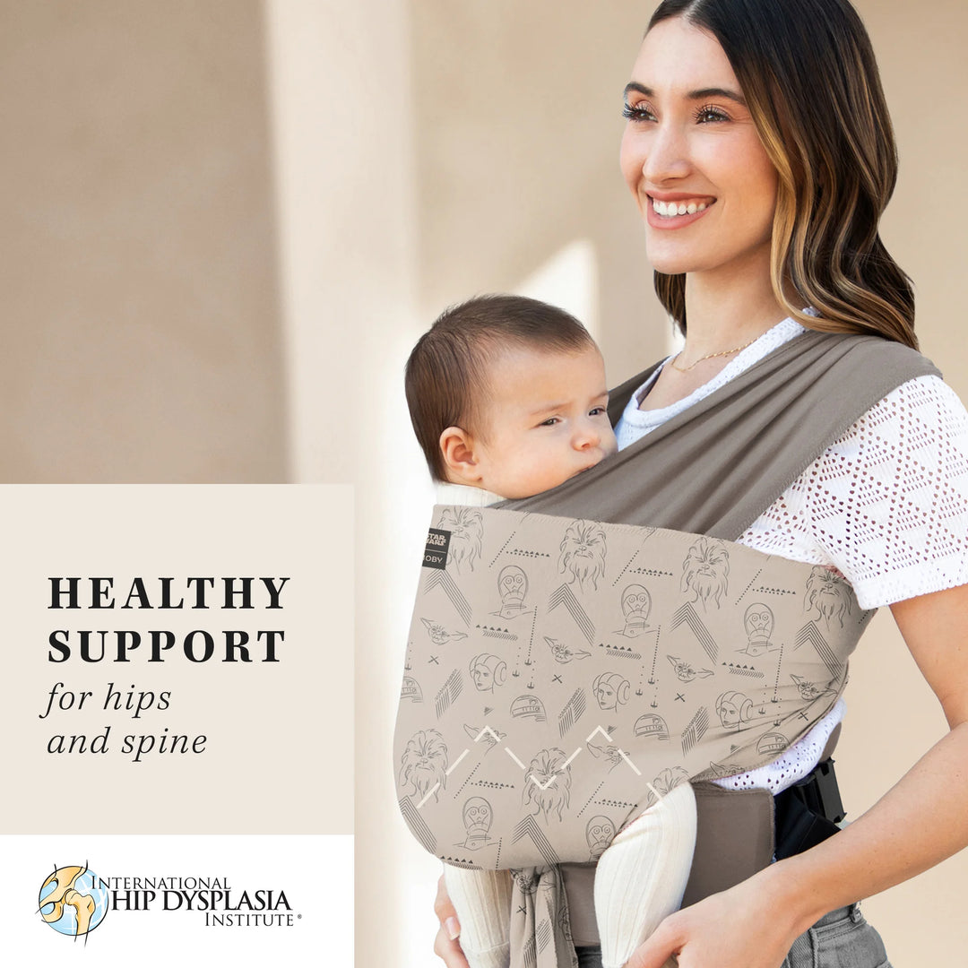 easy-wrap healthy support for hips and spine certified by international hip dysplasia institute