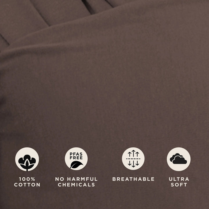 moby wrap features 100% cotton, no harmful chemicals, pfas free, breathable, ultra soft