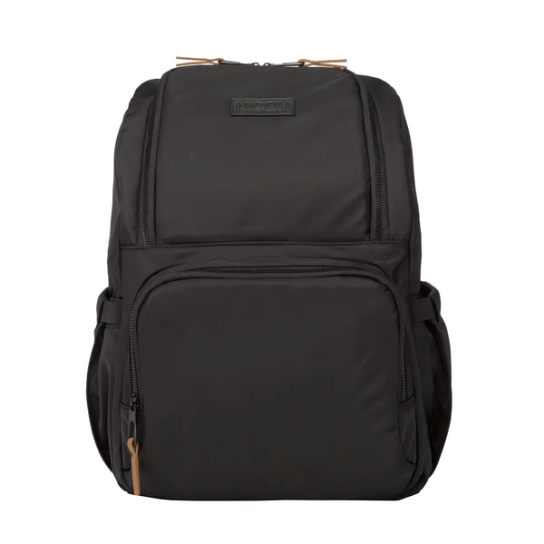 MOBY Parent Pack Diaper Bag Backpack in Black – Moby Wrap