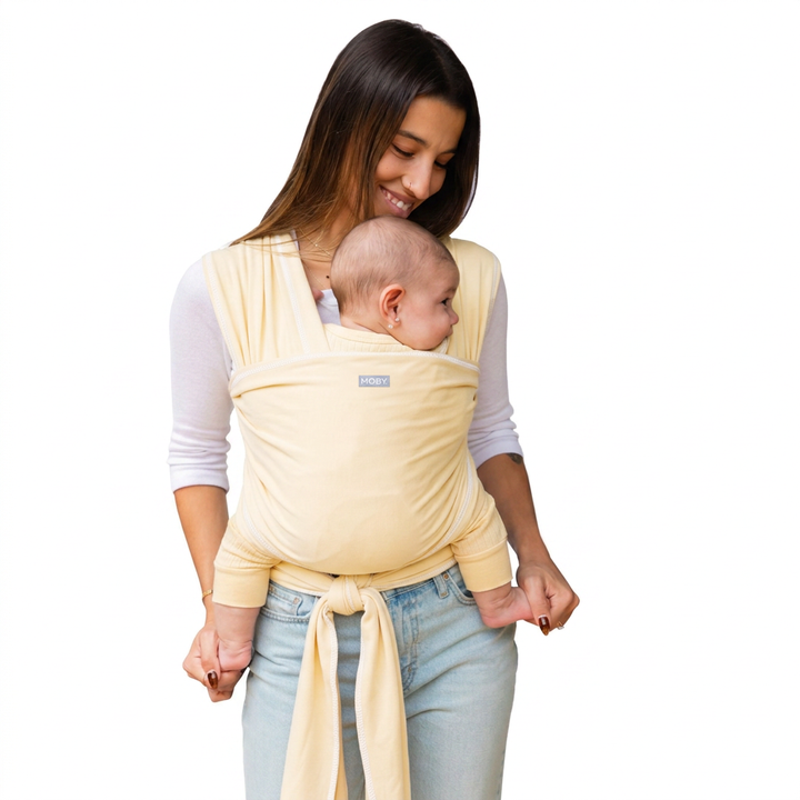 True Wrap Baby Carrier - Barely Butter