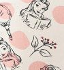 Moby Featherknit Wrap - Disney's Belle in Blush