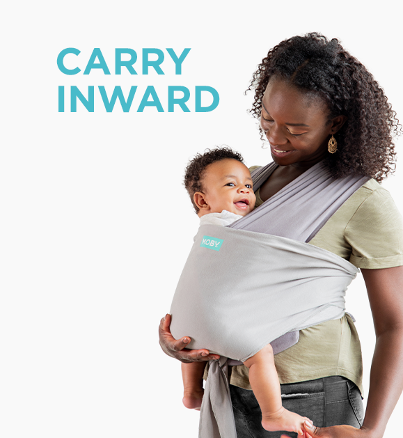 Easy Wrap inward carry position