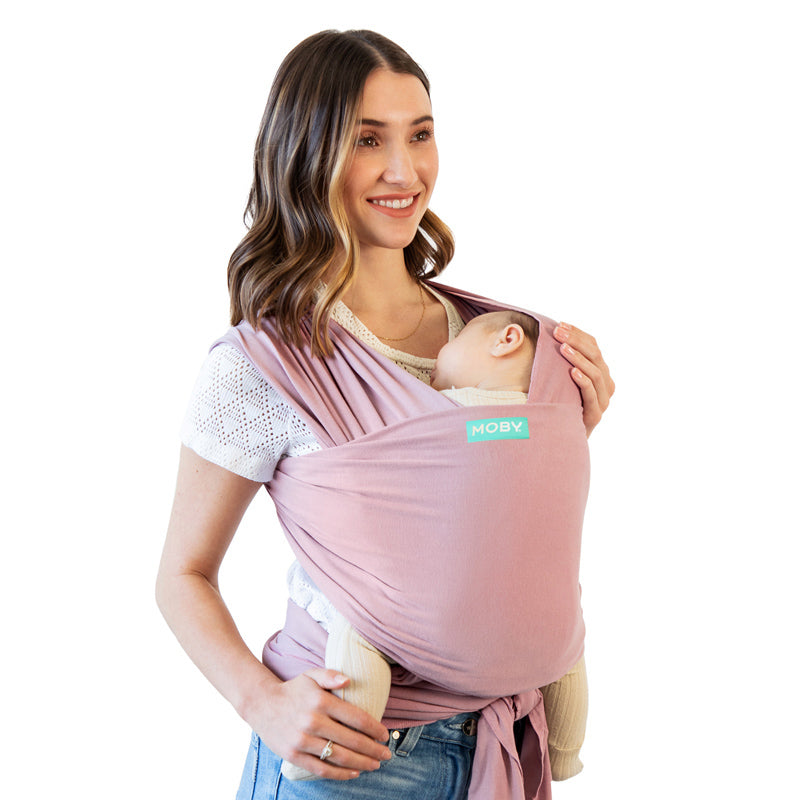 MOBY Wrap Classic - Dusty Rose-Baby Wraps-Moby Wrap