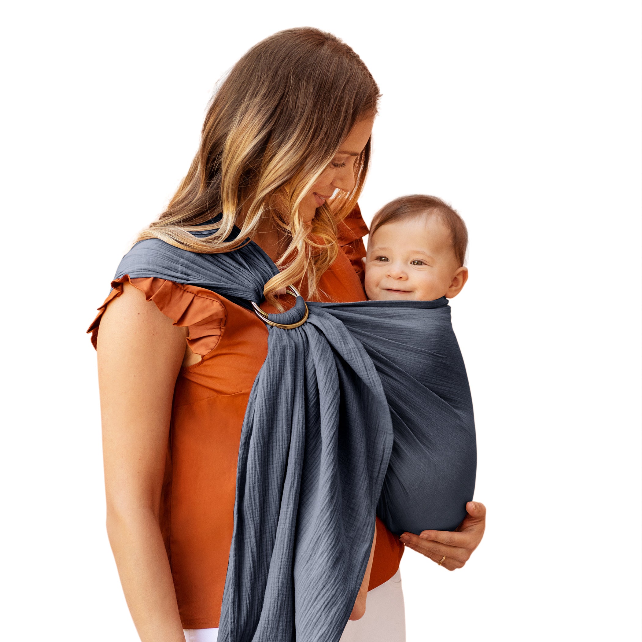 MOBY Ring Sling - Flint-Baby Slings-Moby Wrap