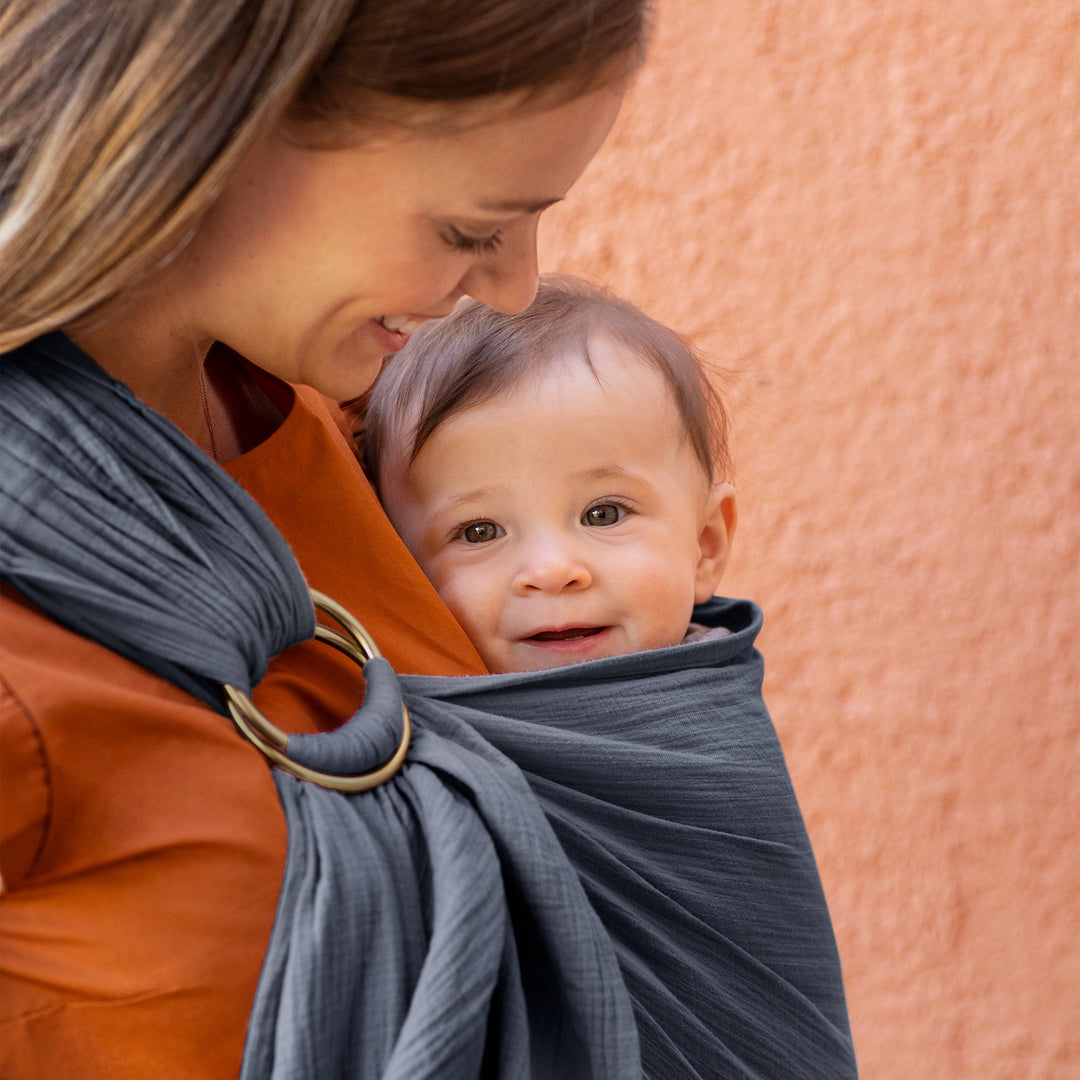 MOBY Ring Sling - Flint-Baby Slings-Moby Wrap