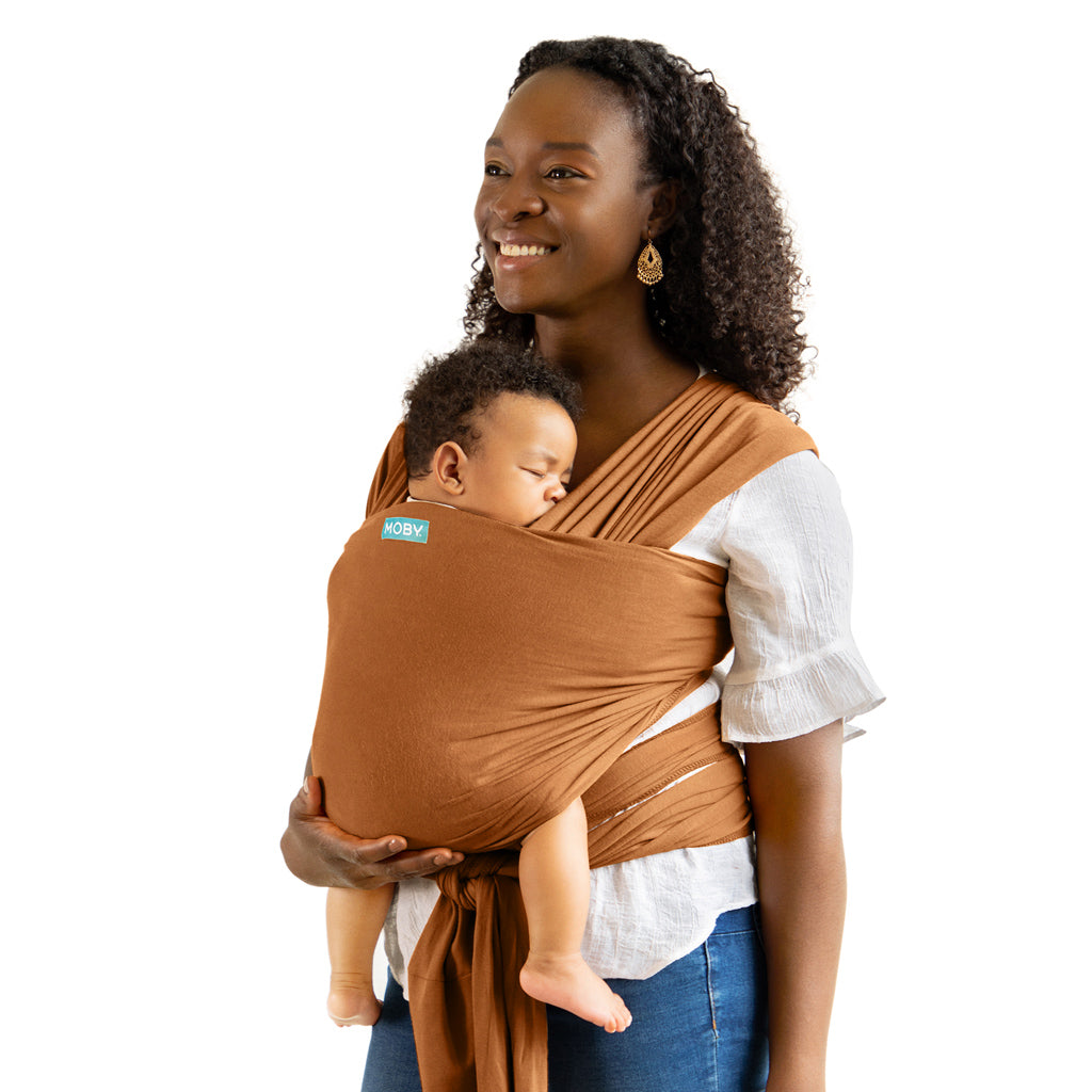 MOBY Wrap Evolution - Caramel-Baby Wraps-Moby Wrap