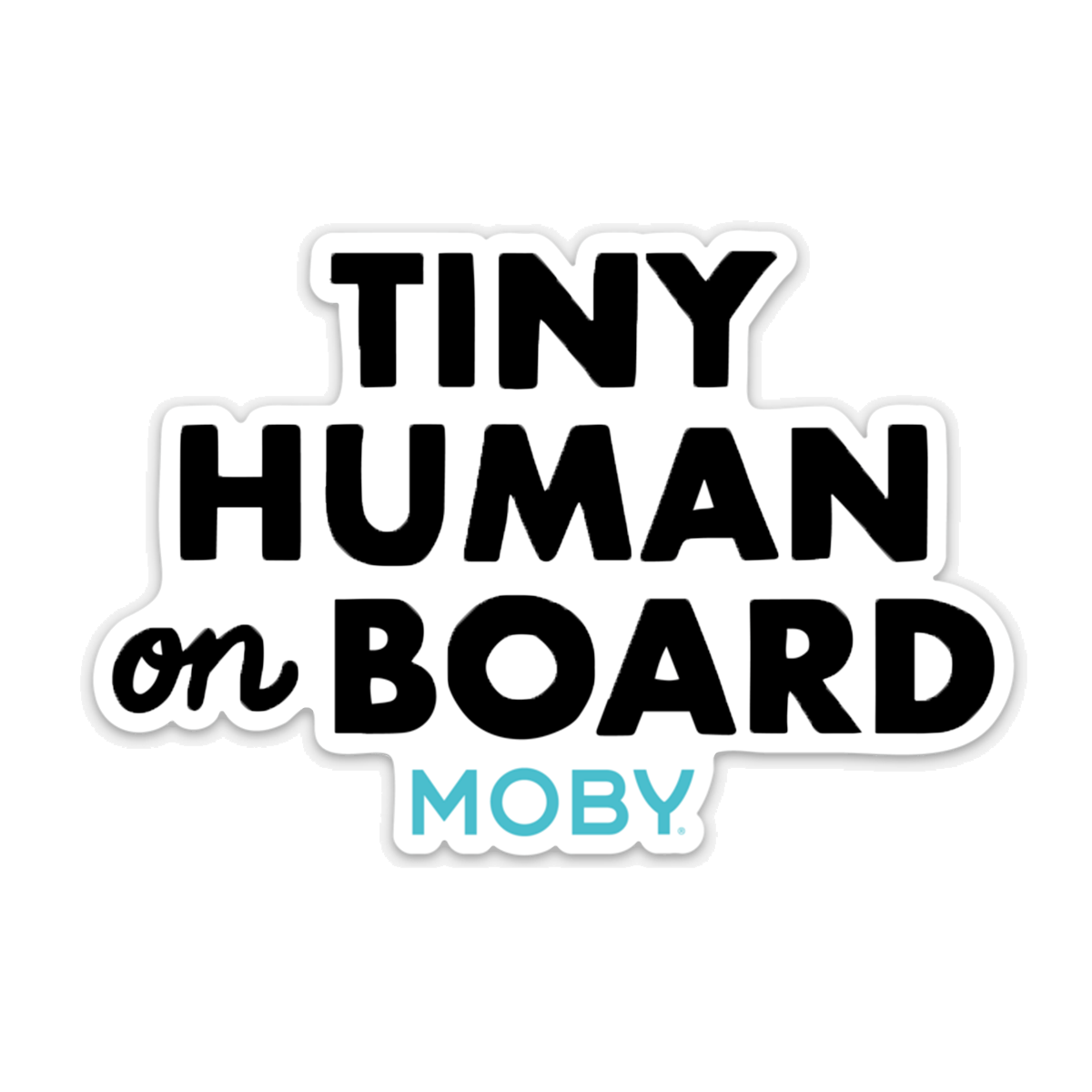 GWP Tiny Human on Board Magnet-Moby Wrap