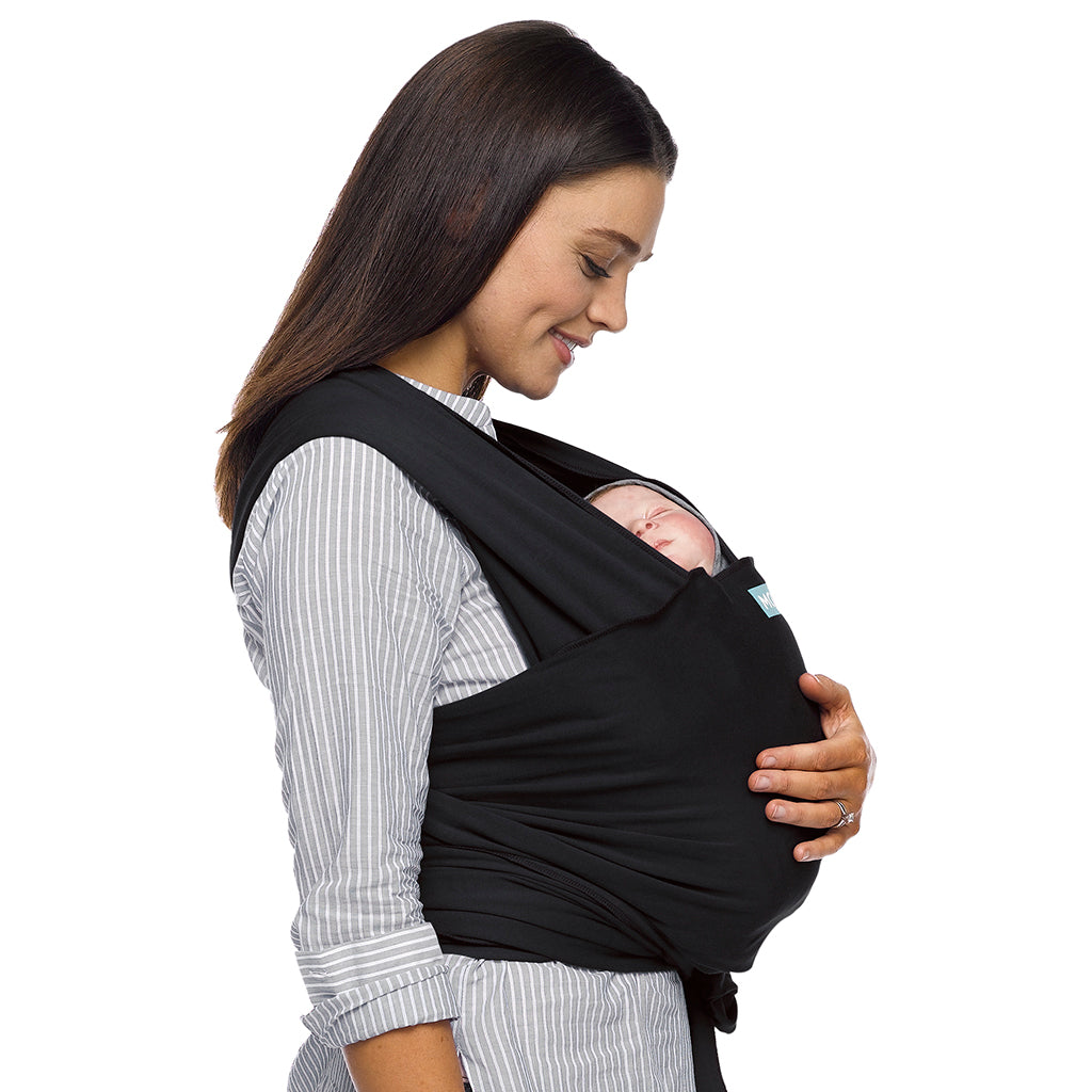 MOBY Wrap Classic - Black-Baby Wraps-Moby Wrap